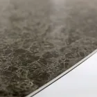 Fixed Dining Table in Polished Emperador Ceramic Made in Italy - North Viadurini