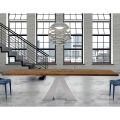 Modern Extendable Wood Table up to 300 cm – Dalmata