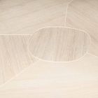 in brushed oak table with wax finish Andy Viadurini