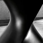 Tempered glass table of modern design produced in Italy, Clark Viadurini