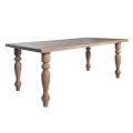 Indoor Table with Oak Top and Legs Made in Italy - Geolier