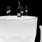 Outdoor Design Light Table in Polyethylene and HPL Made in Italy - Pucca Viadurini