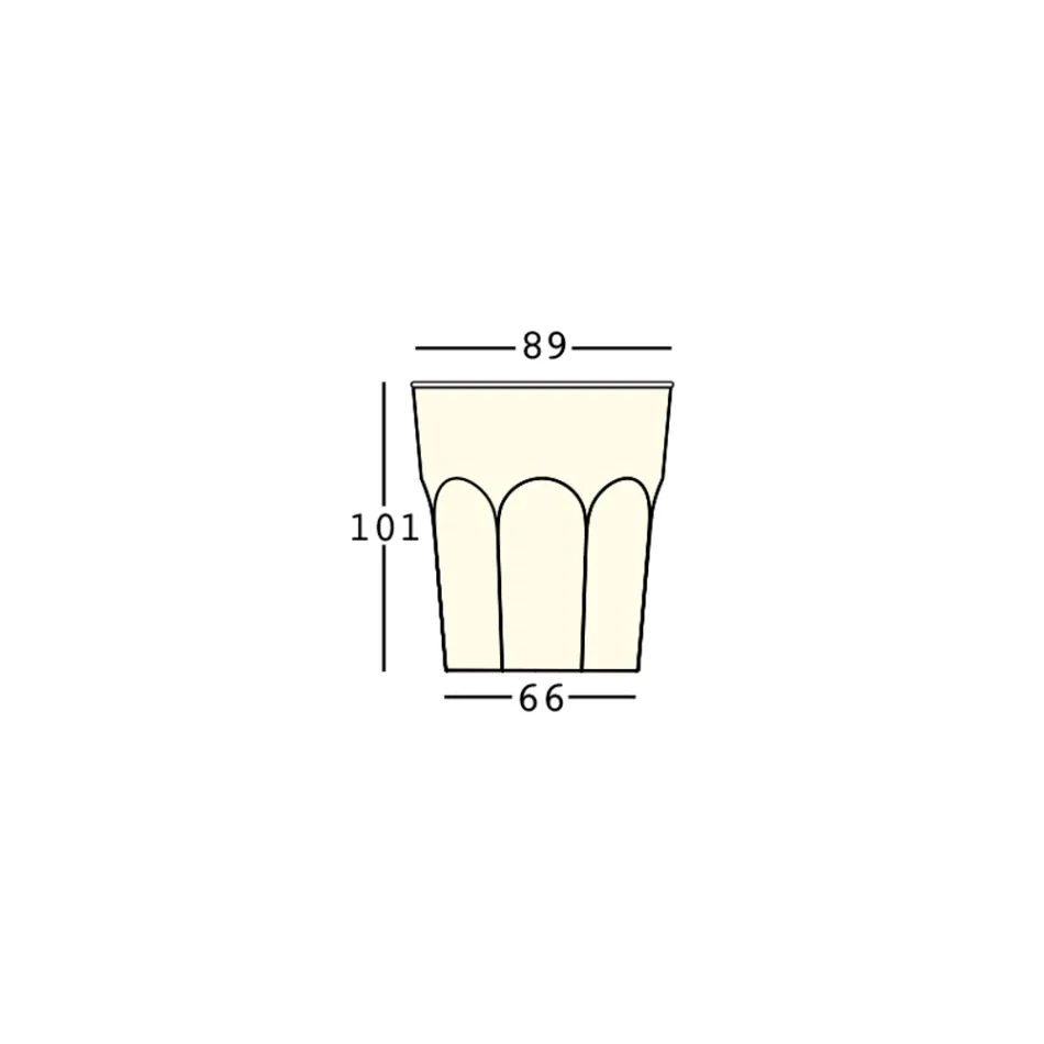 Outdoor Design Light Table in Polyethylene and HPL Made in Italy - Pucca Viadurini