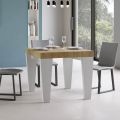 Modern Extendable Table to 246 cm in Made in Italy Wood - Mountain