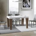 Modern Extendable Table to 440 cm in Made in Italy Wood - Mountain