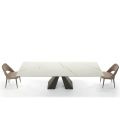 Modern Extendable Table up to 300 cm in Marble Made in Italy – Dalmata