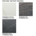 Modern Extendable Table up to 278 cm in Ceramic Made in Italy - Settimmio Viadurini