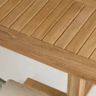 Outdoor Table with Central Foot of Various Sizes - Yggdrasil Viadurini