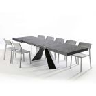 Dining Room Table with Extendable Top Up to 290 cm in Wood - Doriano Viadurini