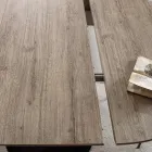 Dining Room Table with Extendable Round Top Up to 170 cm - Moreno Viadurini