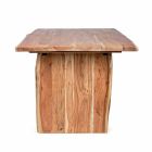 Homemotion Modern Acacia Wood Dining Table - Pinco Viadurini