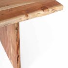 Homemotion Modern Acacia Wood Dining Table - Pinco Viadurini