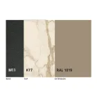 Round Dining Table with Extendable Top to 180 cm Made in Italy - Muschio Viadurini