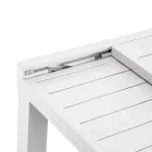 Square Table Extendable to 180 cm Made of Aluminum - Marker Viadurini