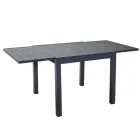 Square Table Extendable to 180 cm Made of Aluminum - Marker Viadurini
