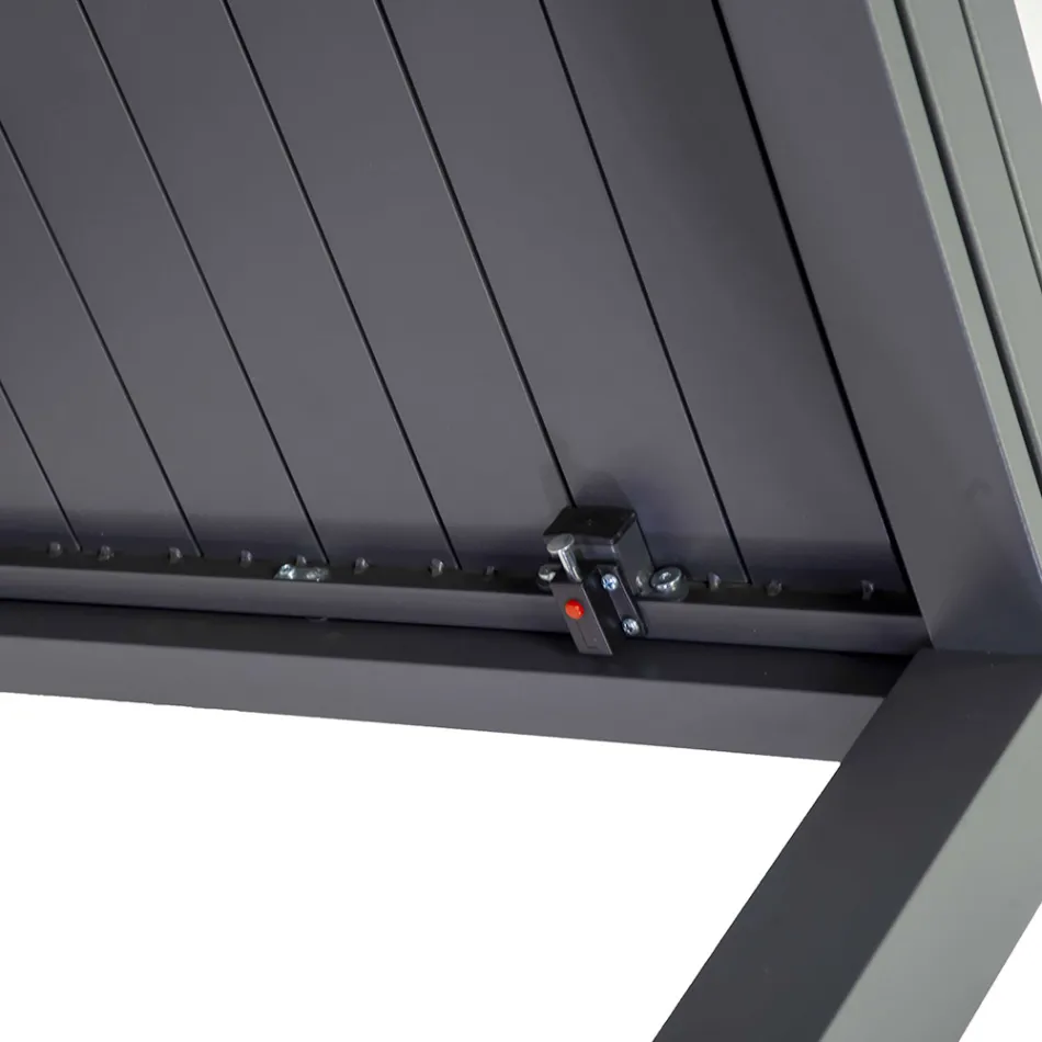 Square Table Extendable to 180 cm Made of Aluminum - Marker Viadurini