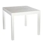 Square Table Extendable to 180 cm Made of Aluminum - Marker Viadurini