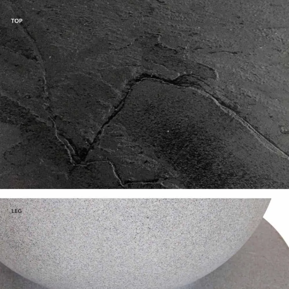 Square Dining Room Table, HPL Top - Nineteenth Century by Slide Viadurini