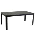 Rectangular Table Extendable to 240 cm for Outdoor Use in Aluminum - Sheet