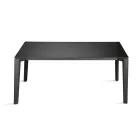 Rectangular Eight-Seater Table in MDF and Eco-Friendly Wood, Multiple Finishes - Enea Viadurini