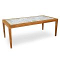 Rectangular Table Made of Acacia Wood and Ceramic Top - Technical