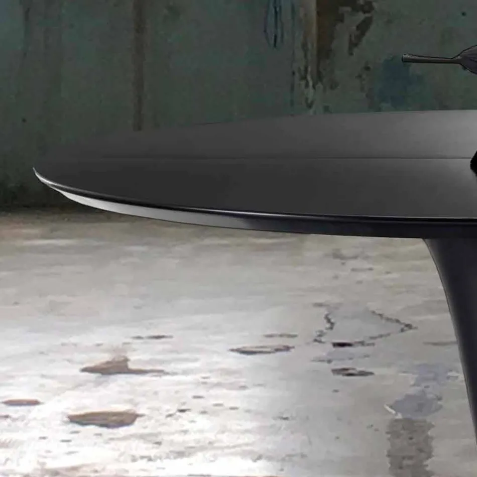 Round, Extendable and Modern Design Table - Borgia Viadurini