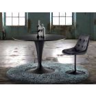Round, Extendable and Modern Design Table - Borgia Viadurini
