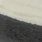 Round Outdoor Table in Panda White Ceramic Made in Italy - Pegaso Viadurini