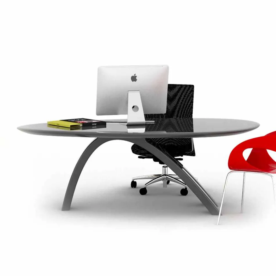 Table / desk with designer office Jatz II made in Italy Viadurini