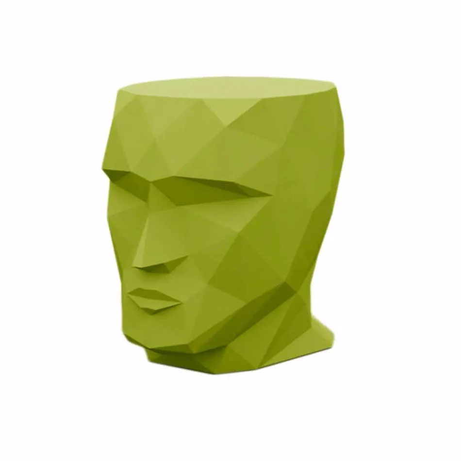 Adan by Vondom design outdoor table / stool, in polyethylene Viadurini