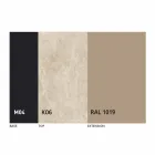 Round Dining Table Extendable to 165 cm with Ceramic Top - Pistolero Viadurini