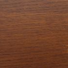 Tulip Table Eero Saarinen H 73 Round in Dark Walnut-Stained Oak Made in Italy - Scarlet Viadurini