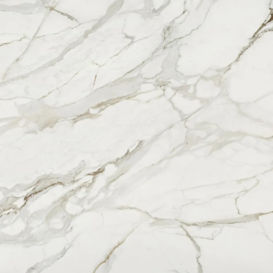 Eero Saarinen Tulip Table H 74 in Polished Ceramic Made in Italy - Scarlet Viadurini