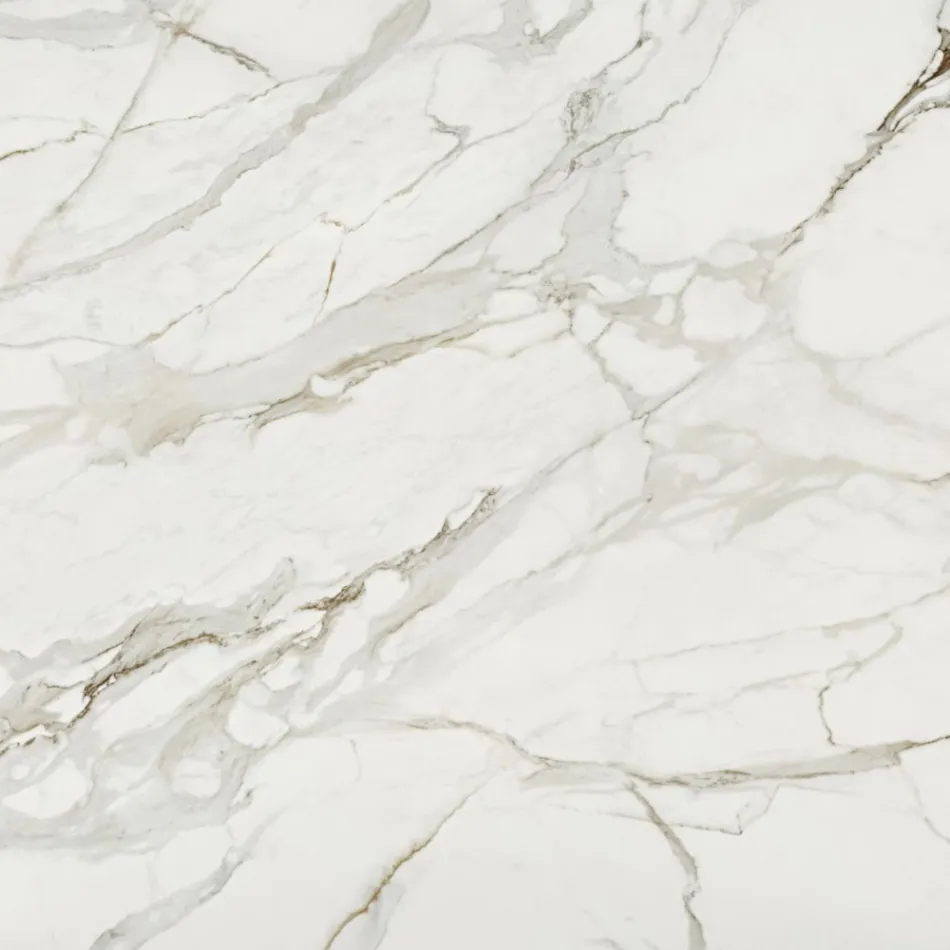 Eero Saarinen Tulip Table H 74 Round in Glossy Ceramic Made in Italy - Scarlet Viadurini