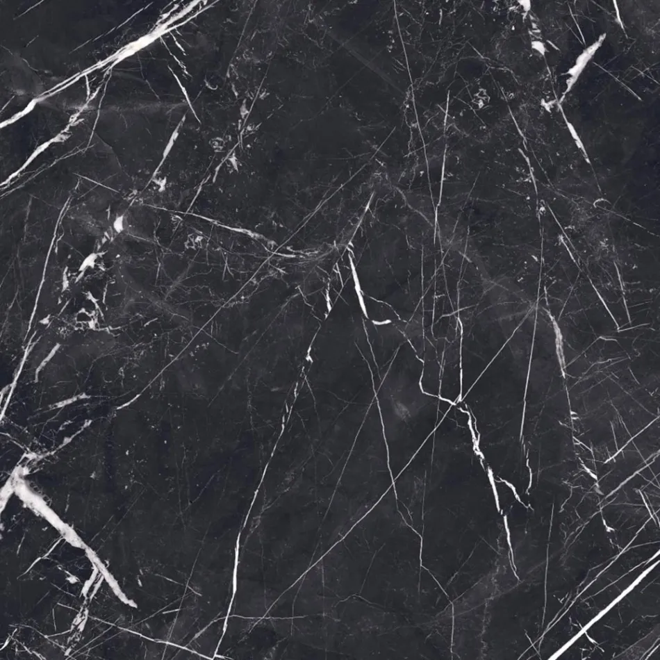 Tulip Table Saarinen H 73 Round in Ceramic Marquinia Made in Italy - Scarlet Viadurini