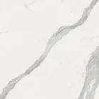 Tulip Table Saarinen H 73 Round in Statuary Ceramic Full Vein Made in Italy - Scarlet Viadurini