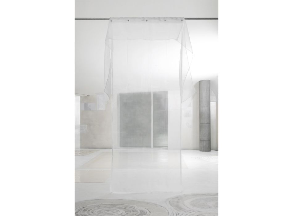 Elegant Luxury Organza Curtain Quality Design Made in Italy - Organdy Viadurini