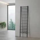 Black Carbon Steel Hydraulic Radiator Made in Italy - Raggio Viadurini