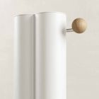 Vertical Design Bathroom Radiator Electric Floor 450 Watt - Ottolungo Viadurini