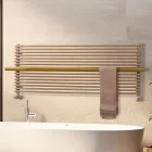 Beige Mixed Carbon Steel Radiator Made in Italy - Solaris Viadurini