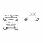 Vertical Hydraulic Design Radiator in Aluminum up to 1061 Watt - Bent Viadurini