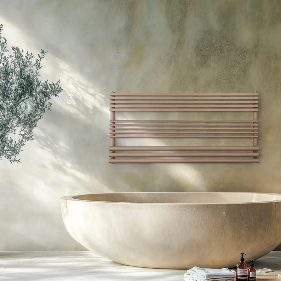 Electric Radiator with Three Groups of Made in Italy Elements - Ardore Viadurini