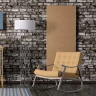 Electric radiator up to 1400W in Italian marble powder - Texturee Viadurini