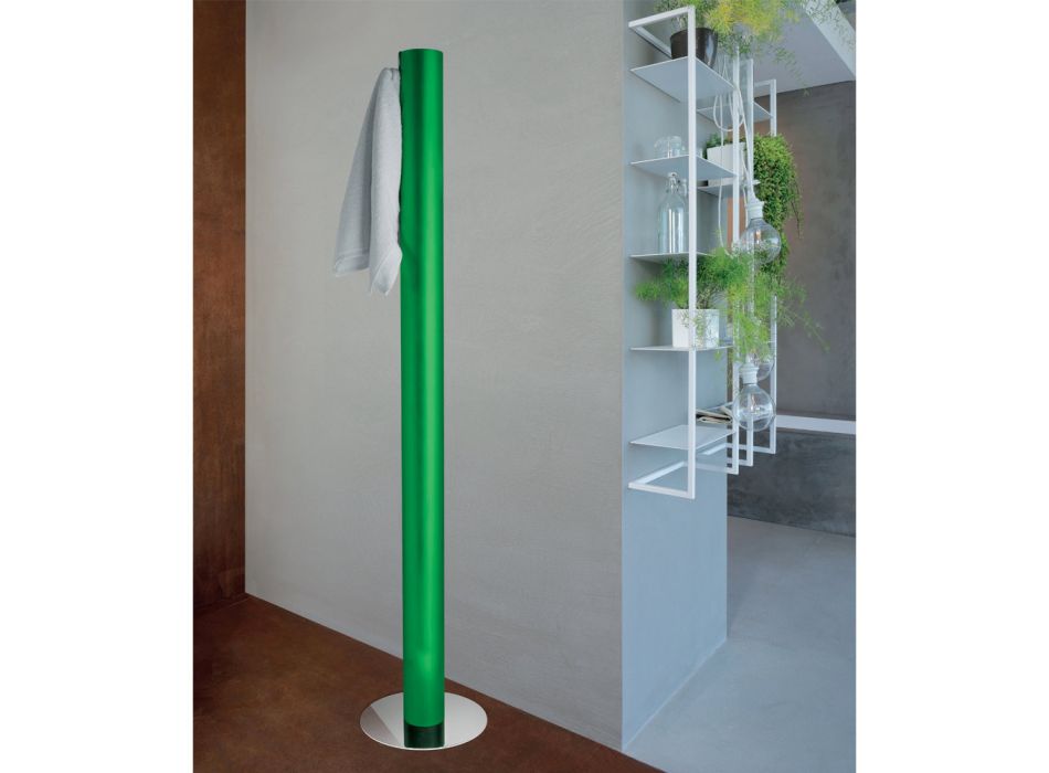 Free-Standing Electric Radiator in Aluminum Made in Italy - Biscuits Viadurini
