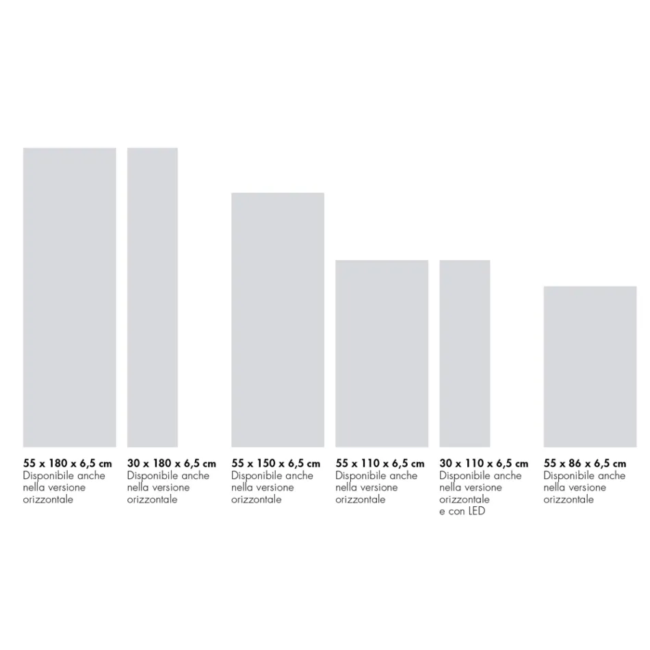 Electric radiator in smooth Italian marble powder up to 1200W - Linee Viadurini