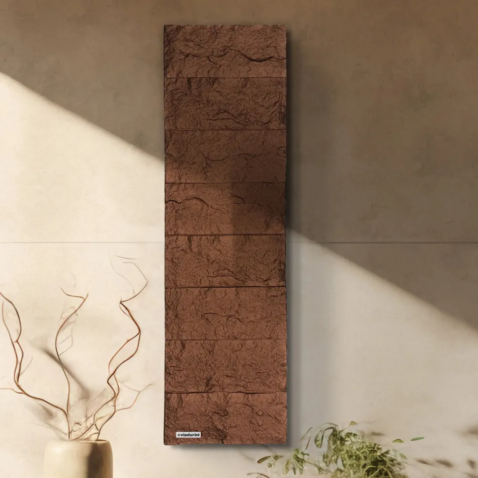 Brillo Hybrid Radiator in Recycled Marble, Handcrafted in Italy Viadurini
