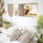 Customizable Hybrid Radiator in Marble Powder Made in Italy - Lineep Viadurini