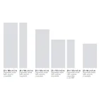 Customizable Hybrid Radiator in Marble Powder Made in Italy - Lineep Viadurini