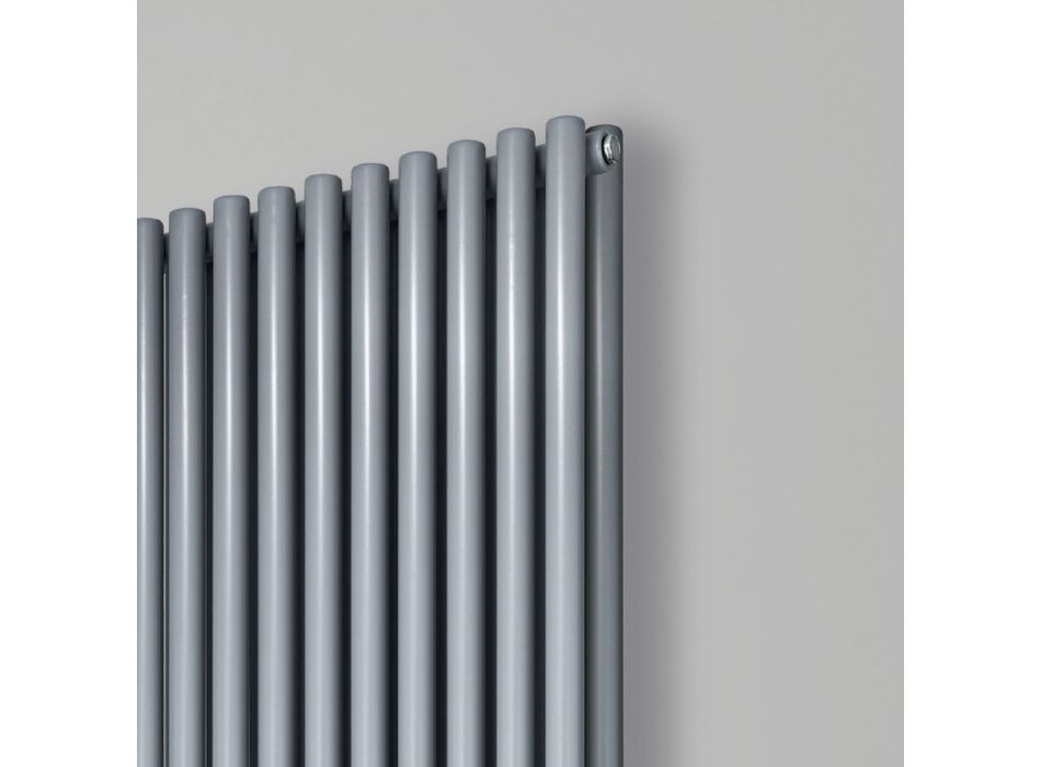 Hydraulic radiator with horizontal collectors and vertical pipes - Colomba Viadurini