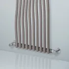 Hydraulic Radiator with Curved Vertical Elements Made in Italy - Ribes Viadurini